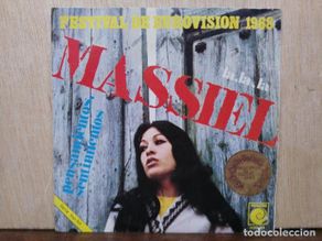Dischi in vinile: Massiel, Eurovisión 1968 - La, La, La / Pensamientos, Sentimientos - Single del Sello Novola 1968